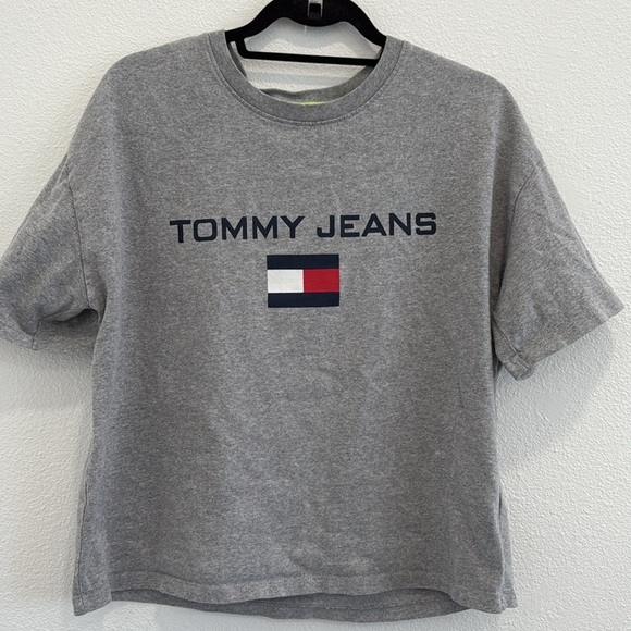 Tommy Hilfiger Tommy Jeans Gray T-Shirt size medium - Picture 2 of 2